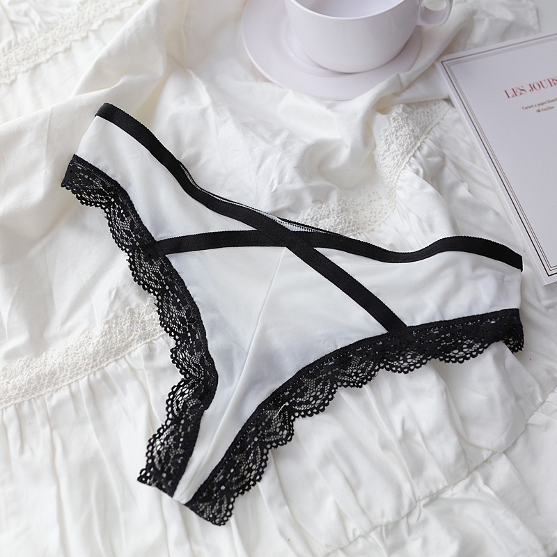 [Mã 12FASHIONSALE1 giảm 10K đơn 50K] Quần Lót Lọt Khe Thun Lạnh Viền Ren Quyến Rũ P116 | BigBuy360 - bigbuy360.vn