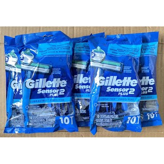 (Hàng Mỹ) Dao/Lưỡi cạo râu 2/5 lưỡi - Gillette Sensor Plus 2 - Gillette Proglide