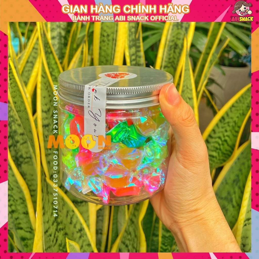 [KẸO TẾT] Kẹo cứng hương trái cây/ Kẹo cứng kim cương siêu ngon hủ sweet candy hủ 200g/300g