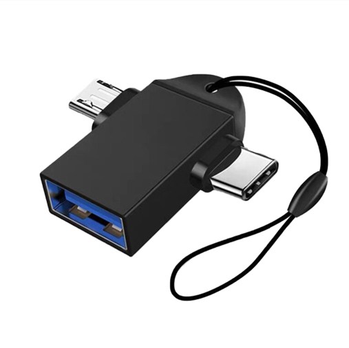 Đầu Chuyển Đổi AMORUS Usb 3.0 Otg 2 Trong 1 Type-C + Micro Usb