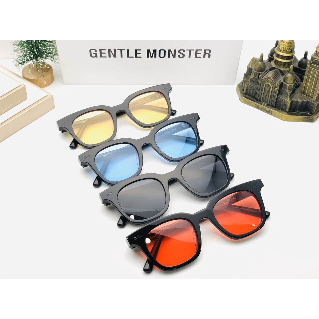 HOT TREND 2020 Gọng Kính + Mắt Thời Trang G.E.N.T.L.E M.O.N.S.T.E.R SOUTH SIDE Chuẩn Auth V To Chấm Đen Full Box