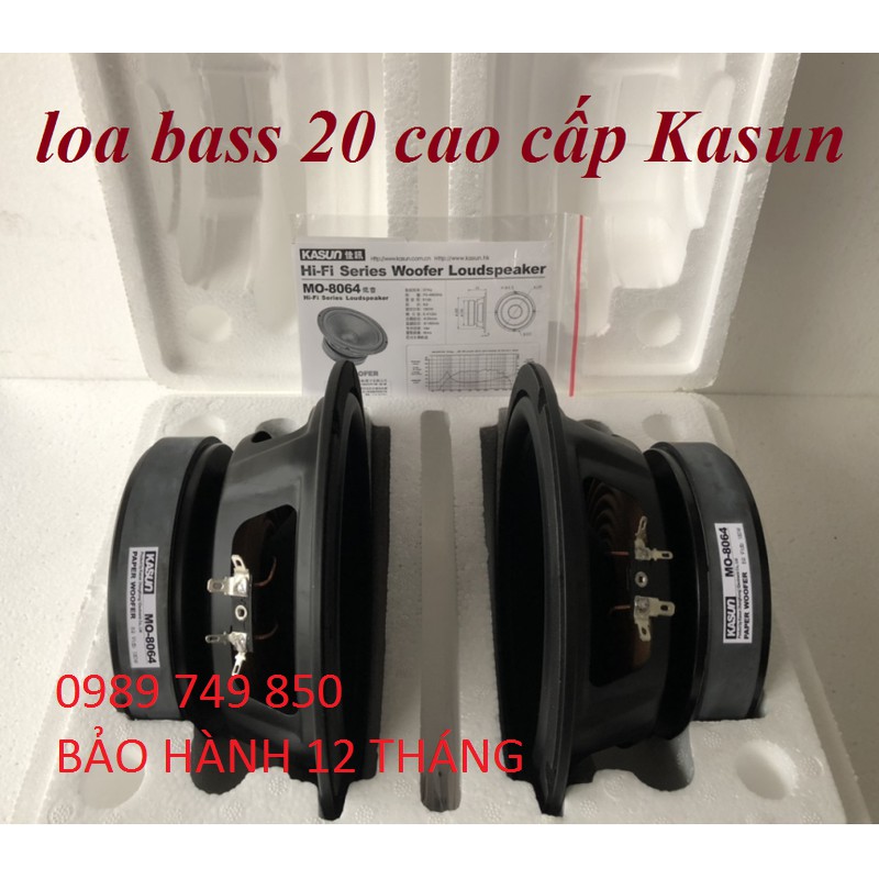 Loa siêu bass 20 cao cấp Kasun 2 LOA