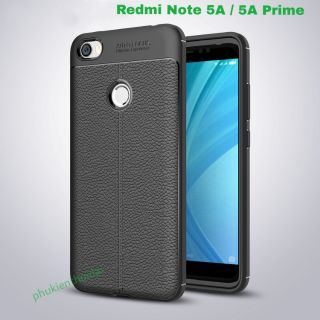 Remi Note 5A / 5A Prime ốp lưng chống sốc vân da cao cấp
