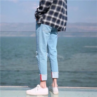Baggy Jeans Rách