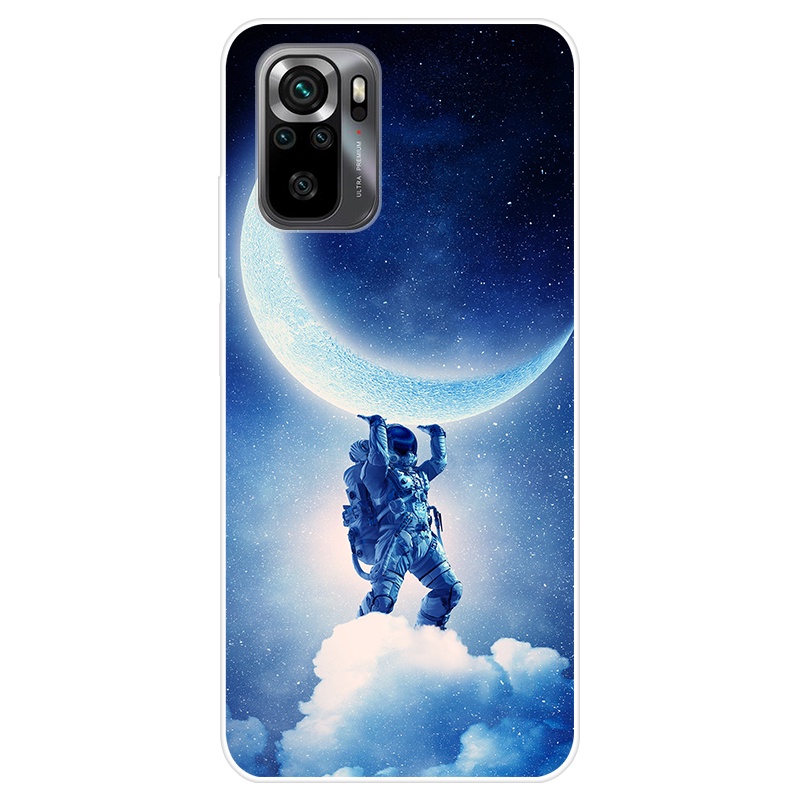 Ốp Điện Thoại TPU Dẻo Họa Tiết Hoạt Hình Dễ Thương Cho Xiaomi Poco M5s Poco M5s