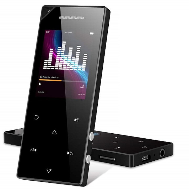 Máy Nghe Nhạc Mp3 Bluetooth Ruizu D05 Phiên Bản 2020 Bộ Nhớ Trong 8Gb - Máy Nghe Nhạc Không Dây Hỗ Trợ Xem Video