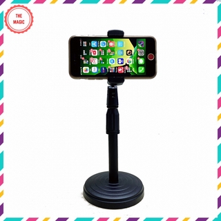 [Giá đỡ] Chân đế để bàn kẹp điện thoại tiện dụng dùng livestream, quay video và giải trí