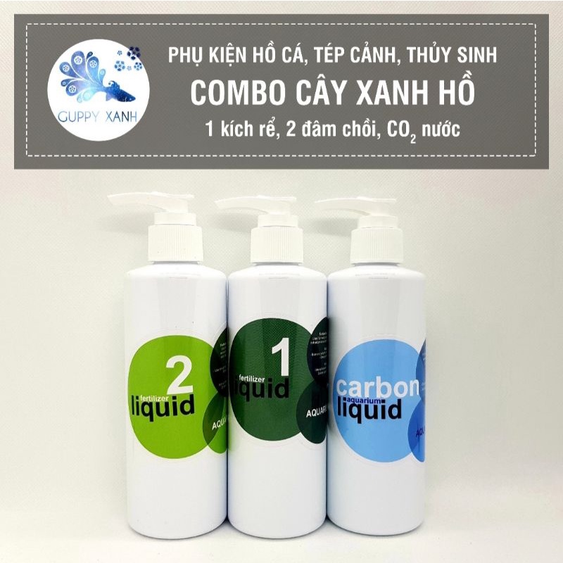 Phân nước thủy sinh - Fertilizer Liquid 1 và Liquid 2 phân nước Thủy Mộc