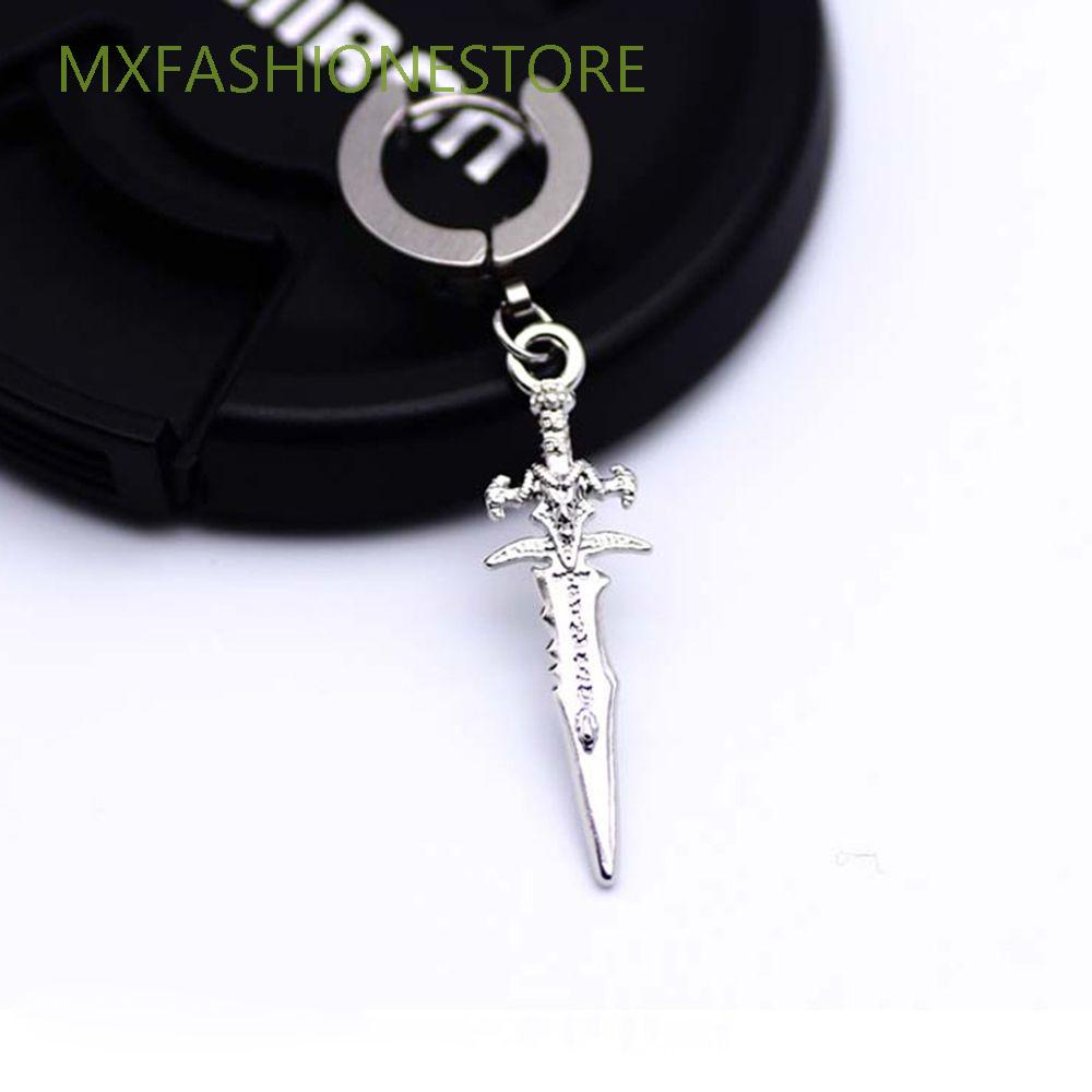 Bông tai dây xích dài hình thánh giá bằng titan nhiều màu thời trang cho nam và nữ