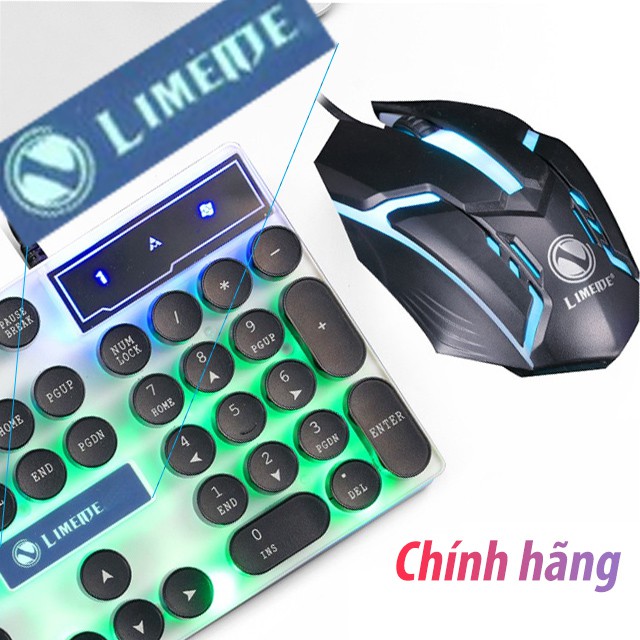 [BH 6 THÁNG] Bàn Phím Giả Cơ Kèm Chuột GTX300 - Chính hãng LIMEIDE - Gaming | BigBuy360 - bigbuy360.vn