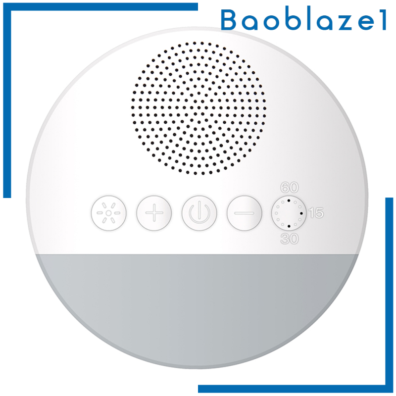 [BAOBLAZE1]White Noise Sound Machine Sleep Therapy Plays Soothing Sounds+ Timers