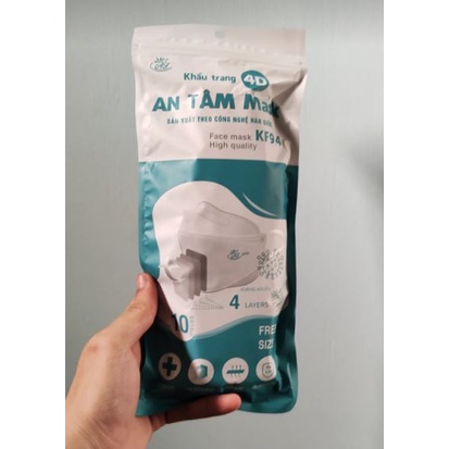 Thùng 300 cái khẩu trang KF94 thùng 3D mask 4D mask y tế 4 lớp hàn quốc chính hãng unimask  Power Fitness