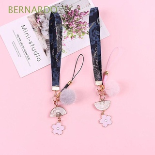 BERNARDO Gift Japanese Flower Lanyards Anti-Lost Mobile Phone Lanyard Mobile Phone Straps Phone Accessories For Mobile Phone Case Pendant Phone Charm Hanging Cord Hang Rope Cell Phone Lanyard