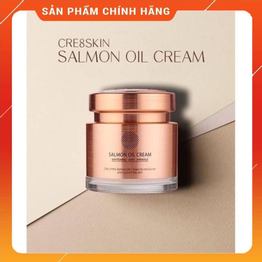 Kem cá hồi - Salmon Oil Cream CRE8SKIN - Dưỡng Trắng Da, Chống Lão Hóa