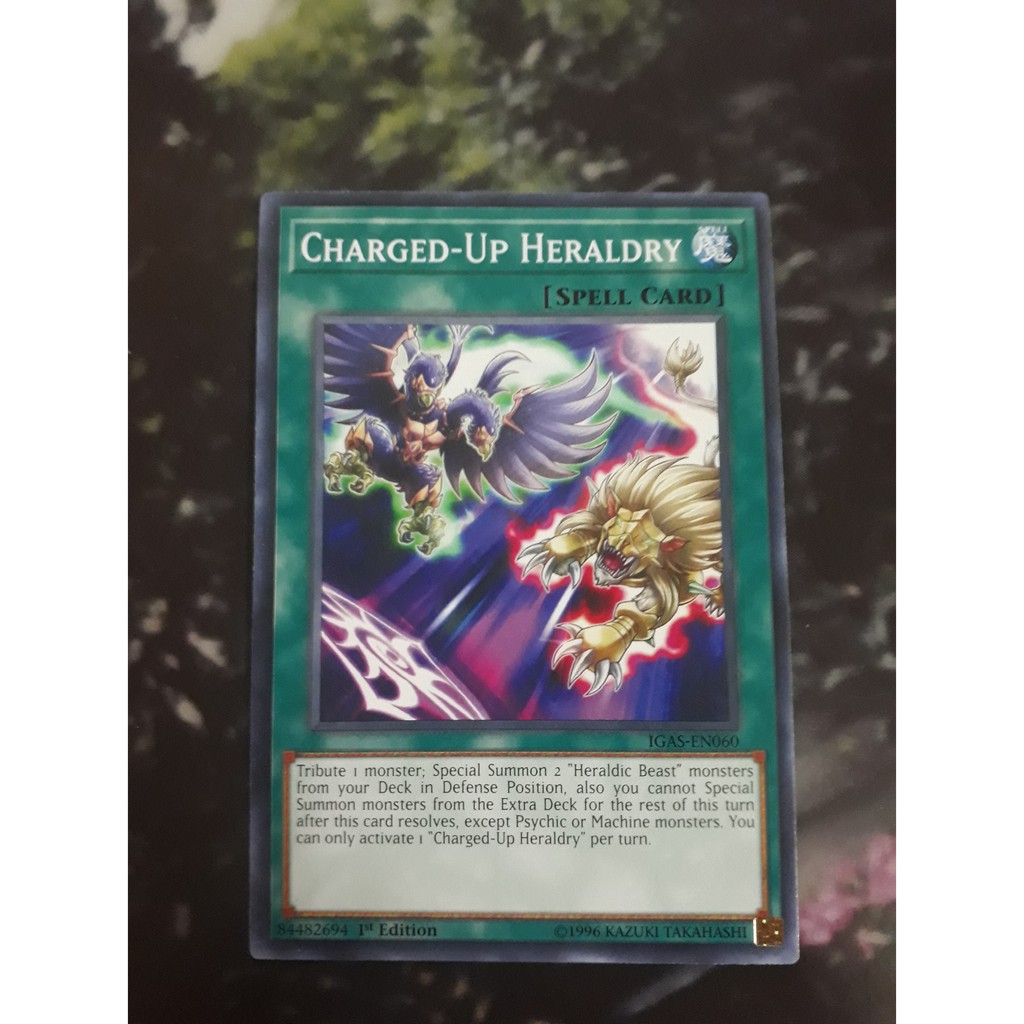 Thẻ bài Yugioh - Charged-Up Heraldry