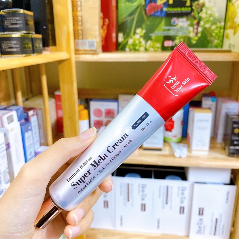 Kem Dưỡng From Your Skin Super Mela Cream Giúp Chống Lão Hoá Giảm Mờ Vết Nám 50g