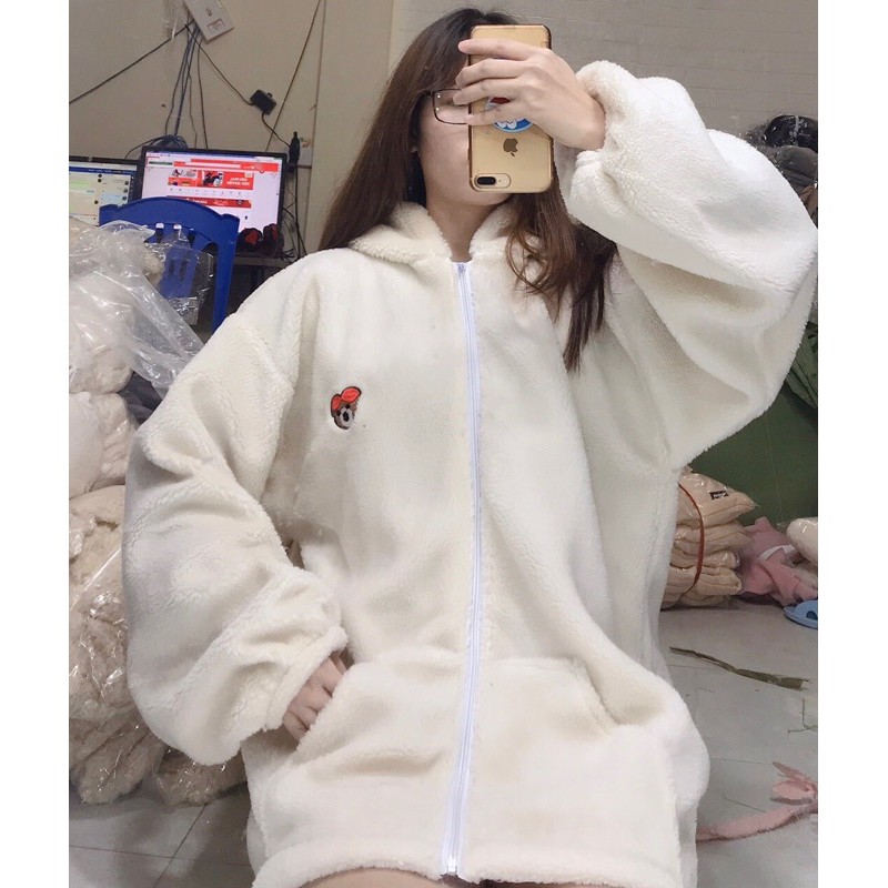 ÁO KHOÁC LÔNG CỪU HOT TREN, SIÊU ẤM - ÁO KHOÁC LÔNG NỮ MÙA ĐÔNG - ÁO HOT TREND | BigBuy360 - bigbuy360.vn