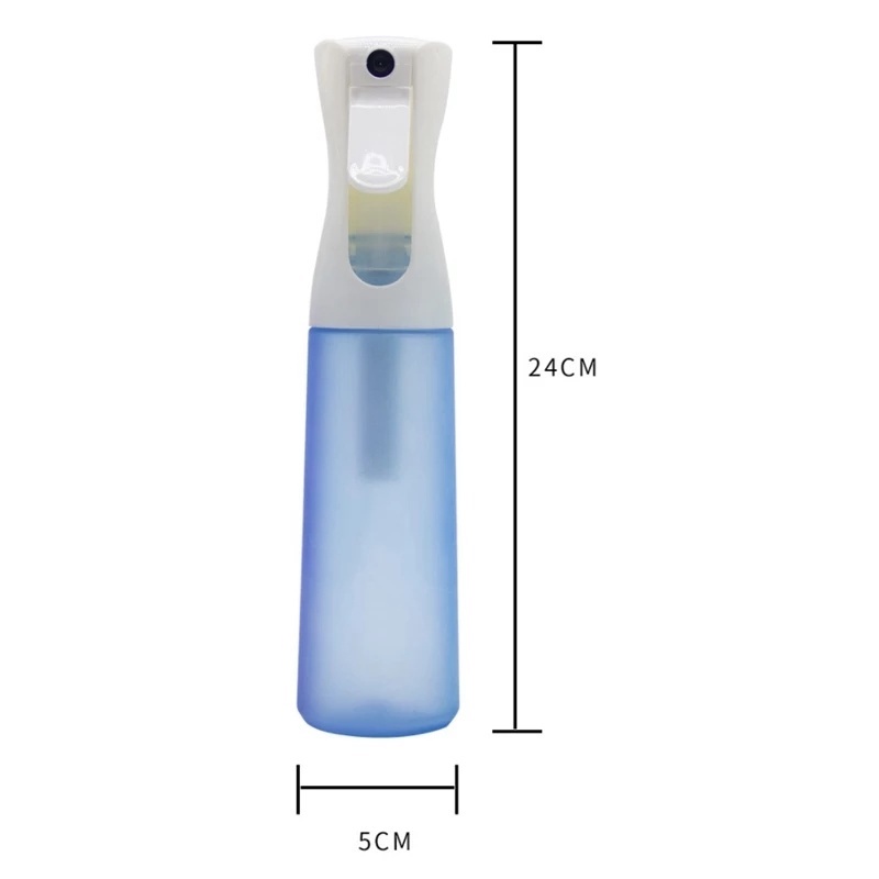 (Hàng Mới Về) Set 3 Chai Rỗng Dạng Xịt Dung Tích 300ml Dùng Để Đựng Nước Trong Tiệm Cắt Tóc