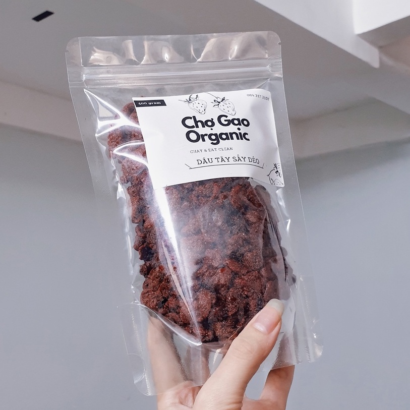 Dâu tây sấy dẻo Đà Lạt không đường mứt healthy hỏa tốc HCM