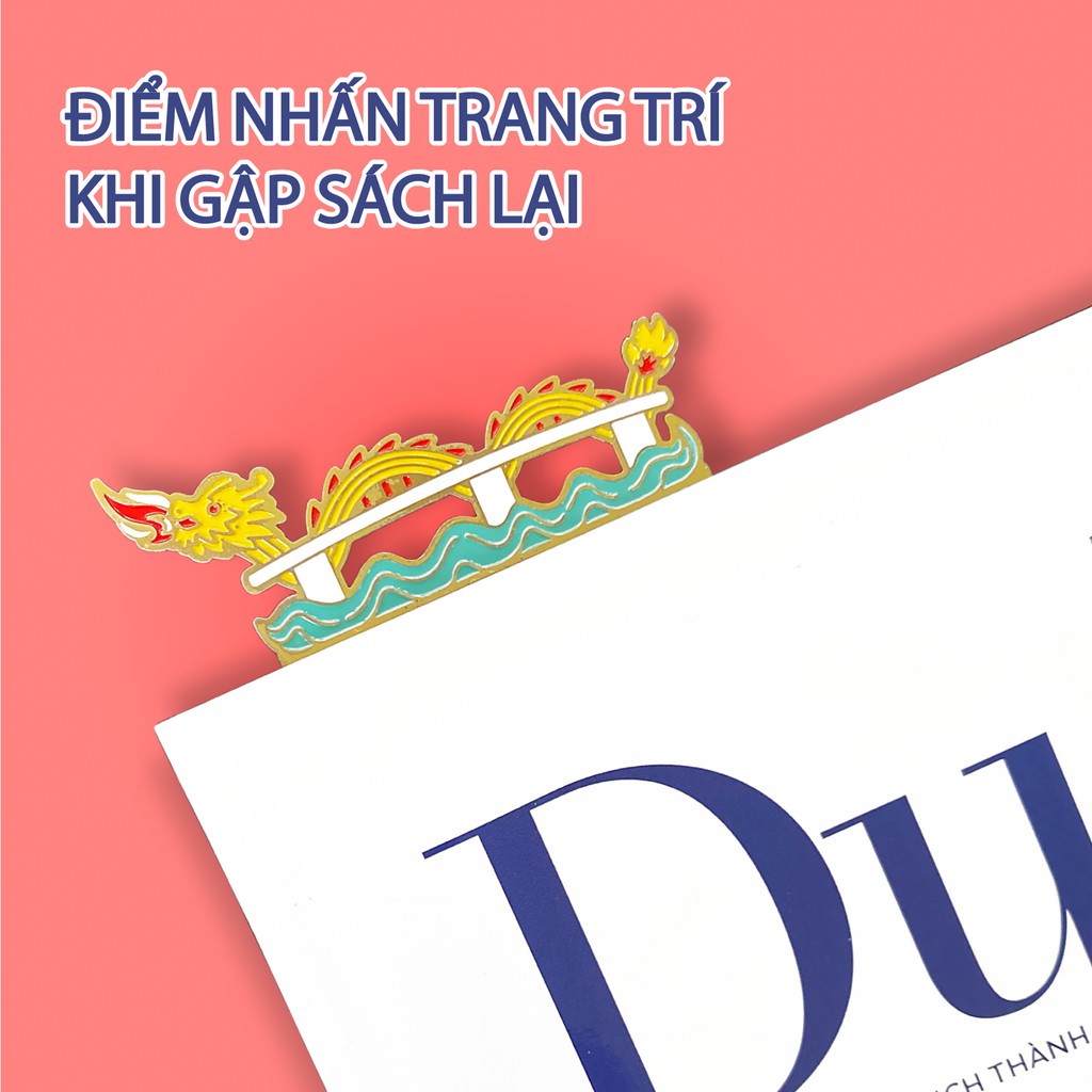 Bookmark Đánh Dấu Sách Kim Loại - BST Bookmark &quot;Danh Thắng Việt Nam&quot; của Saigonir - Quà Tặng - Quà Lưu Niệm Việt Nam