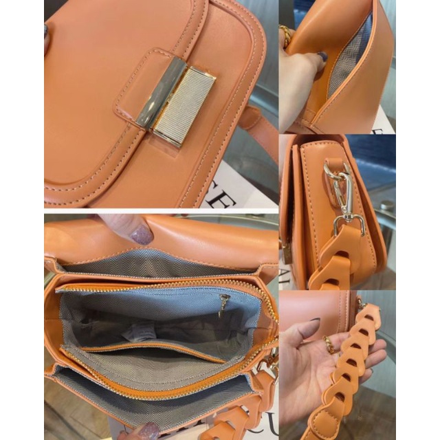 Túi xách nữ đeo vai đeo chéo dây bảng to