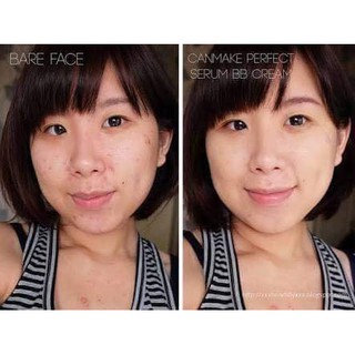 Canmake Perfect Serum BB Cream có màu 01 v 02