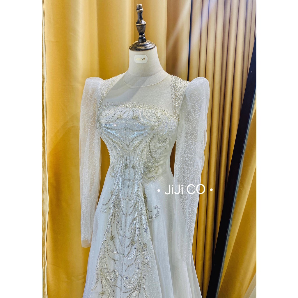 🍀🌺MẪU ƯA THÍCH🌺🍀Váy cưới đi bàn nhẹ nhàng Kèm Video