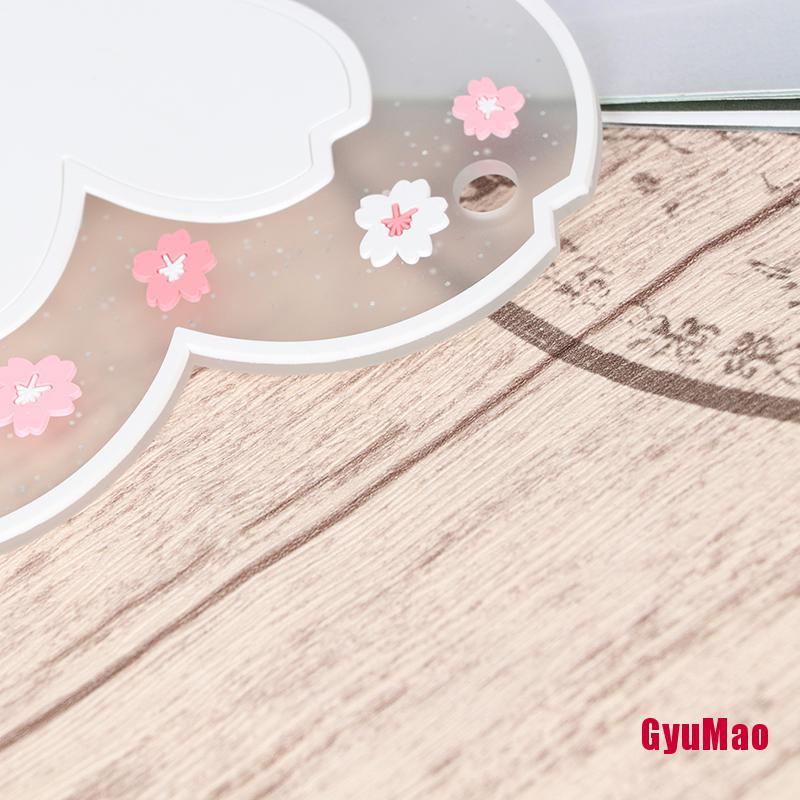 Miếng Lót Ly Cách Nhiệt Chống Trượt Hình Hoa Anh Đào