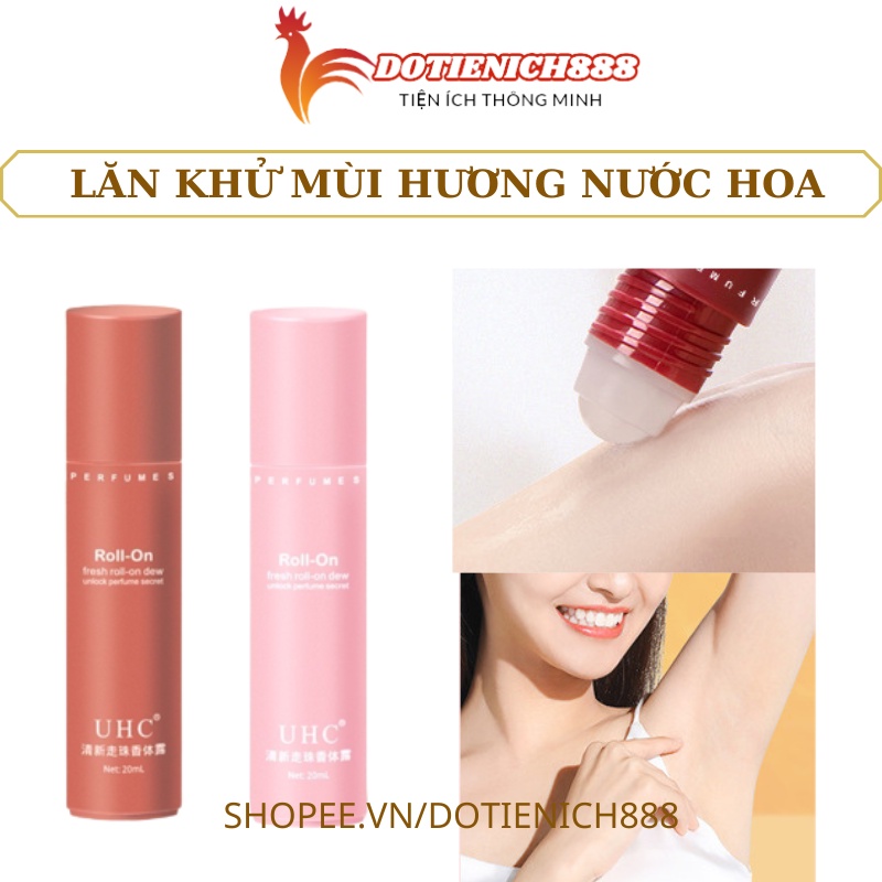 Lăn khử mùi cho nữ hương nước hoa giúp trắng sáng, Lăn hôi nách giúp da khô thoáng thơm tho
