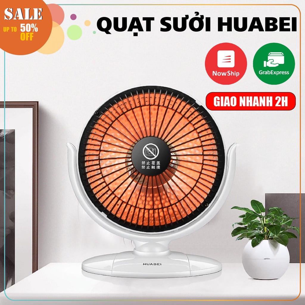 Quạt sưởi HBH-6A  mini cho gia đình quạt sưởi mùa đông(siêu sale)