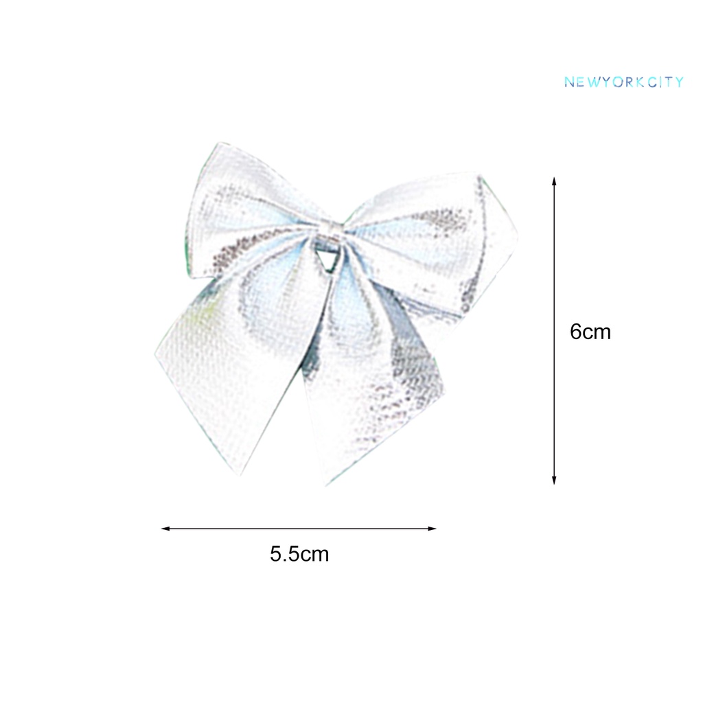 12 Nơ Bướm Vải Không Dệt Thân Thiện Với Môi Trường Trang Trí Giáng Sinh