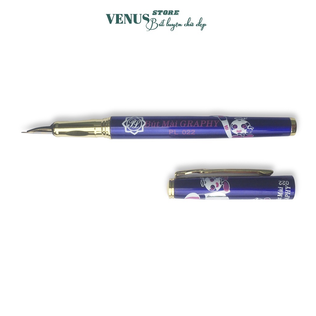 Bút Mài Thủ Công Graphy PL022_ Ngòi Êm Trơn, Ngòi Mài Thanh Đậm, Bút Máy, Luyện Chữ Đẹp, Dành Cho Học Sinh Lớp 1