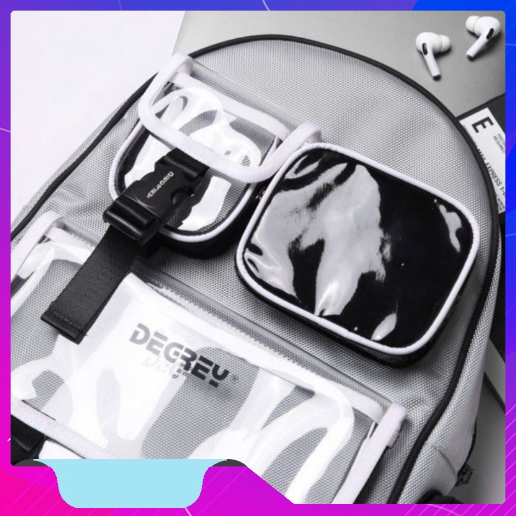 Balo Basic Backpack Degrey Xám - BBD Xám balo_5035