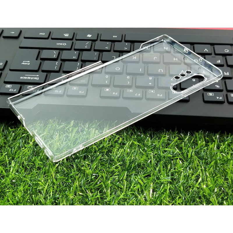 Ốp lưng Sam sung Galaxy Note 10 plus nhựa CỨNG TRONG SUỐT full | BigBuy360 - bigbuy360.vn