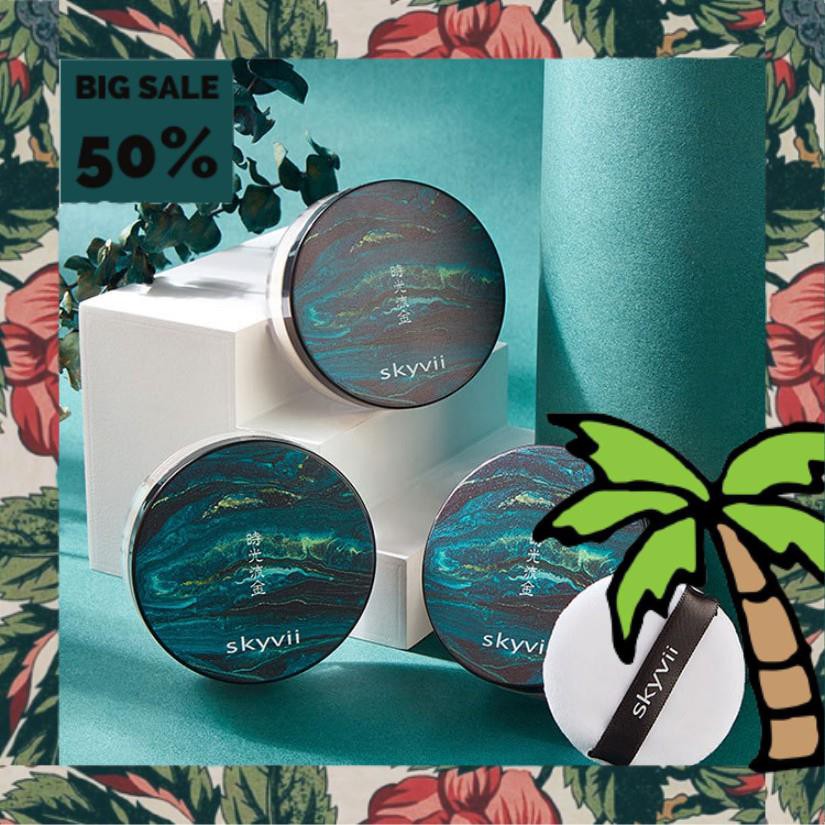 Phấn Phủ Dạng Bột SKYVII 5007 Ngọc Xanh Mềm Mịn Auth Nội Địa | BigBuy360 - bigbuy360.vn