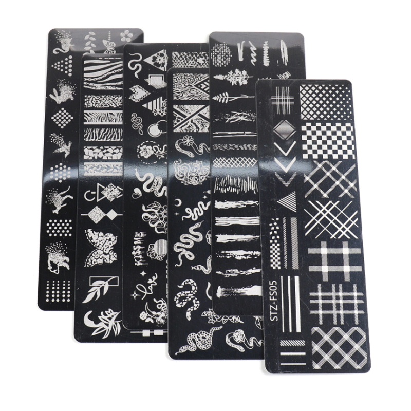 Khuôn Trang Trí Móng Tay Nghệ Thuật DIY Họa Tiết Hoa / Động Vật Xinh Xắn