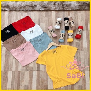 (COMBO 4 ÁO GIAO MÀU NGẪU NHIÊN )Xả kho áo phông GAP cotton hàng hót 2020