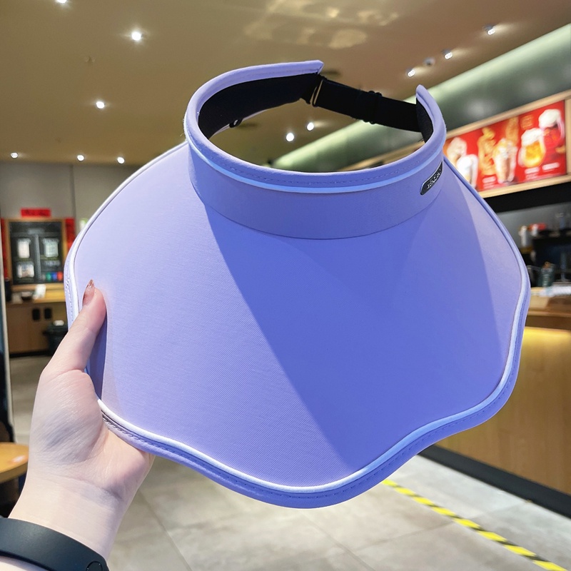 Mũ Rộng Vành Hở Chóp Chống Tia Uv Thời Trang Xuân Hè Dễ Phối Đồ Cho Nữ