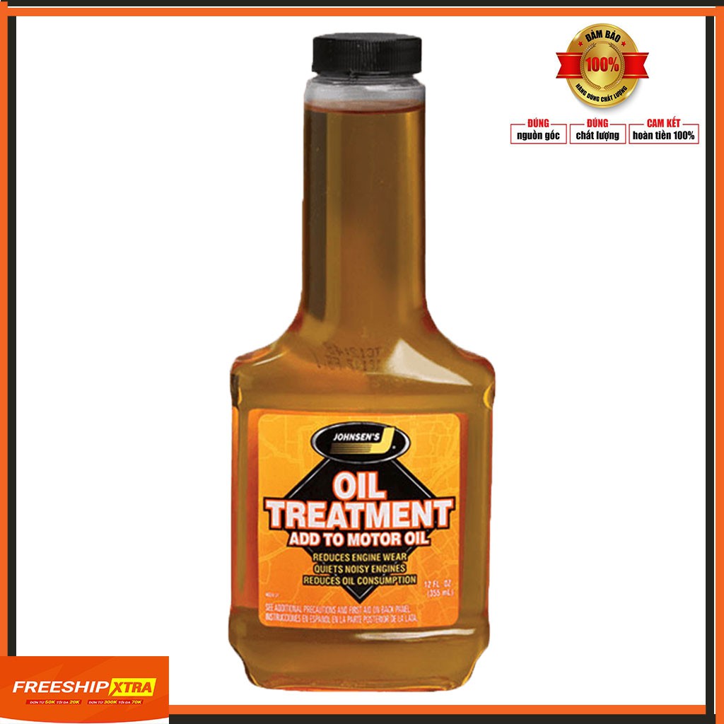 Phụ gia nhớt tăng độ bền của nhớt Johnsen's Oil Treatment 355ml