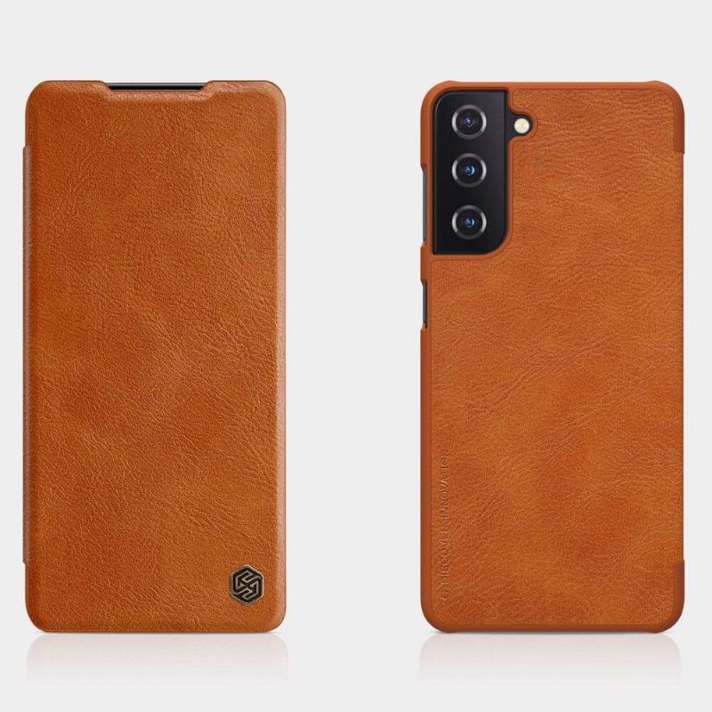 Bao da ví cài thẻ NILLKIN QIN Leather Case Cho Samsung S20 / S20 Ultra / S21 Plus / S21 Ultra / S21 FE / S20 Plus