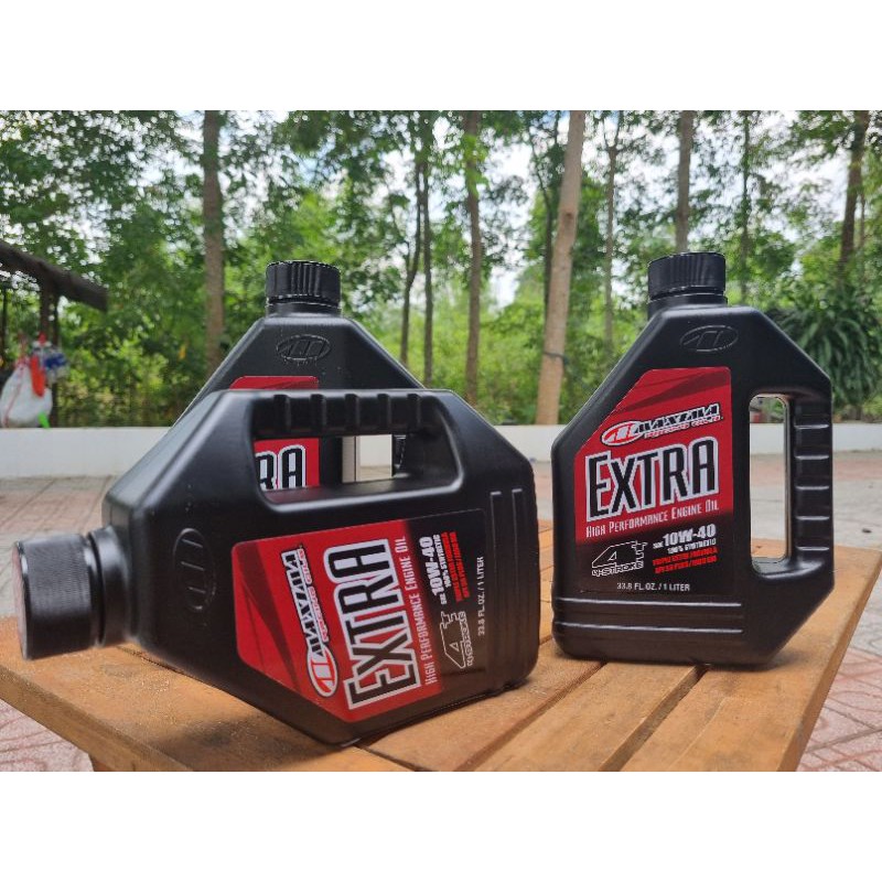 Nhớt Maxima Extra 10W40 Triple Ester Racing Oils.