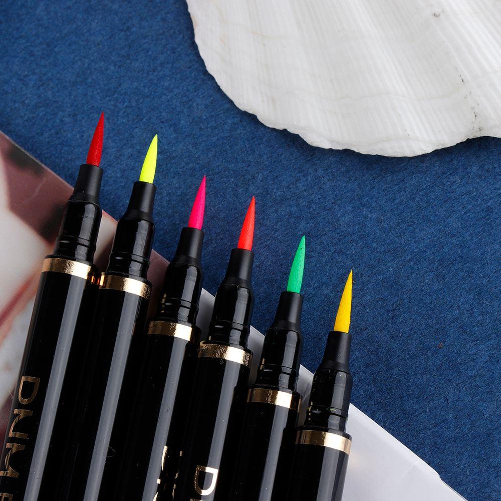 OKDEALS Bút Kẻ Mắt Dạng Lỏng Màu Lì Siêu Mịn Lâu Trôi