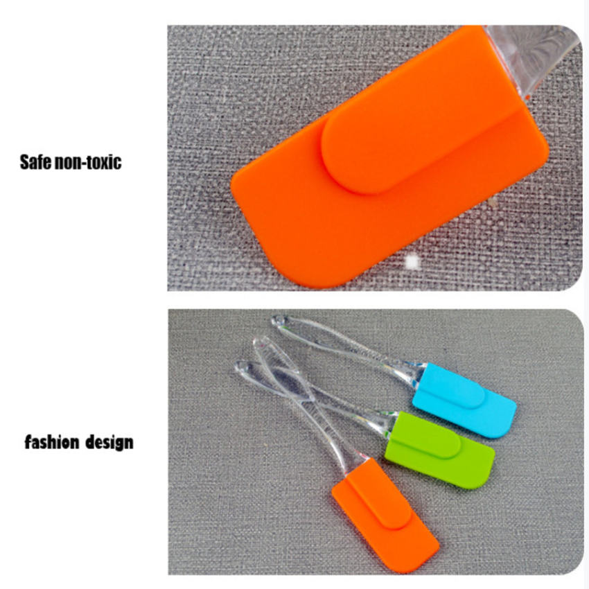 Xẻng Lật Thực Phẩm Bằng Silicon Chịu Nhiệt Tốt 19.5x3.5cm