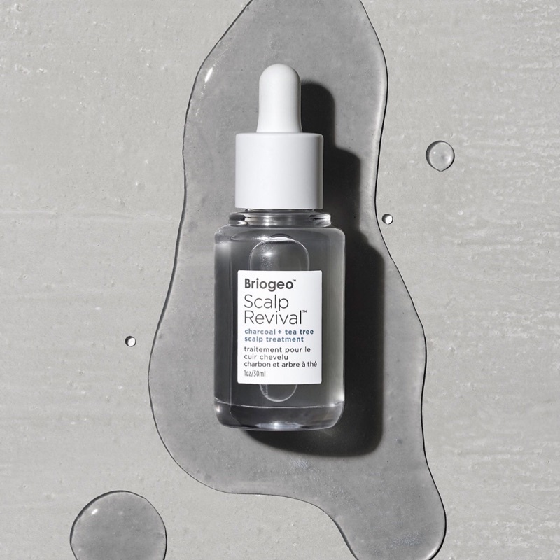 Tinh chất giảm ngứa da đầu Briogeo Scalp Revival Charcoal + Tea Tree Scalp Treatment Serum