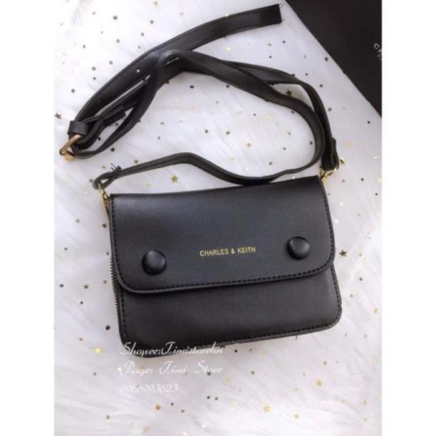 Túi Đeo Chéo Nữ - Túi Bì Thư 2 Nút Nhiều Ngăn | BigBuy360 - bigbuy360.vn