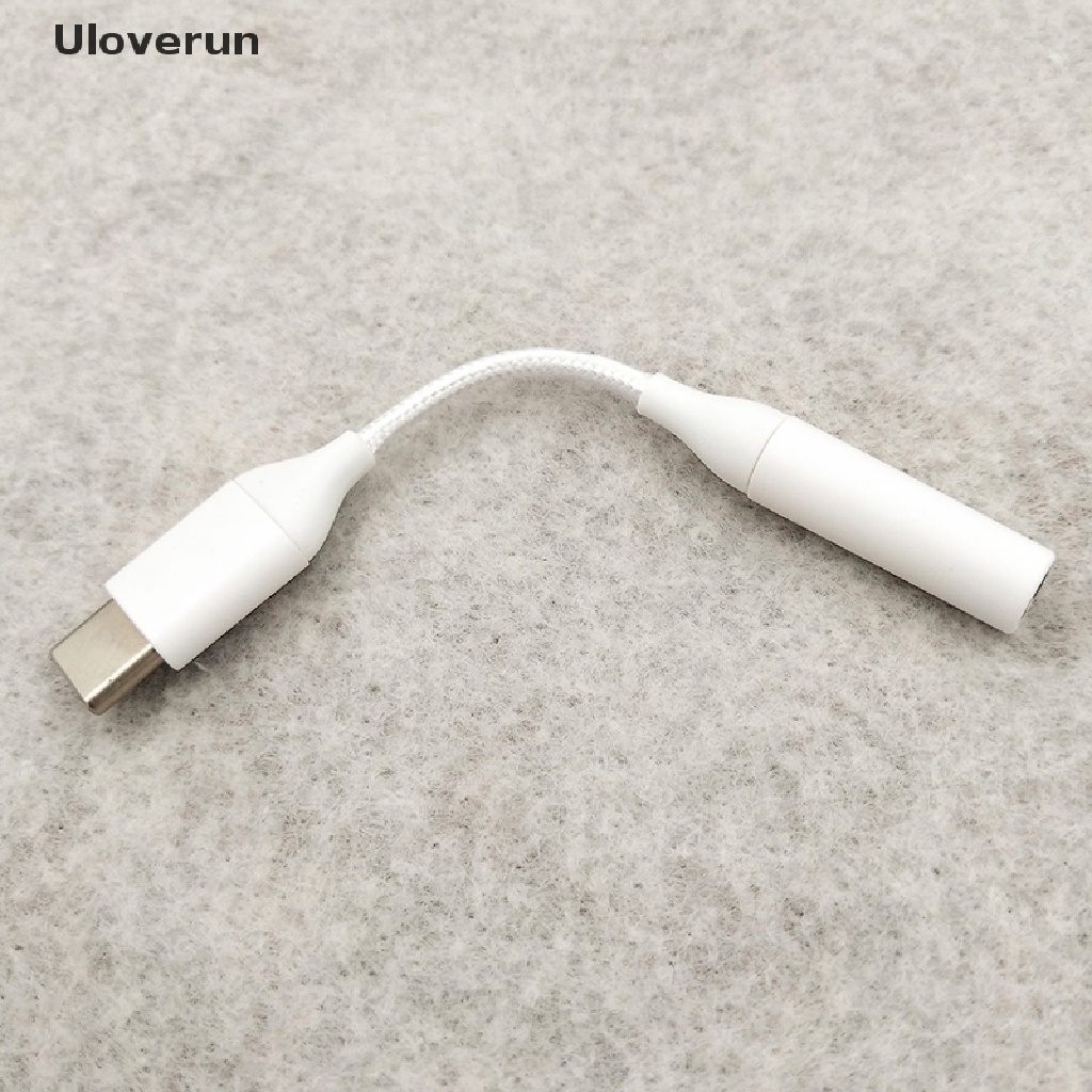 Dây Cáp Âm Thanh Uloverun Type C 3.5 Cho Tai Nghe Cổng USB 3.5mm