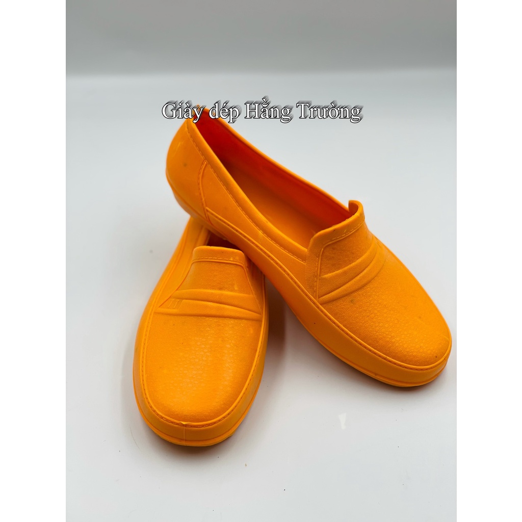 Giầy Nhựa Vàng Giày Nhựa Chuyên Dùng lao Động Đi Êm Chân