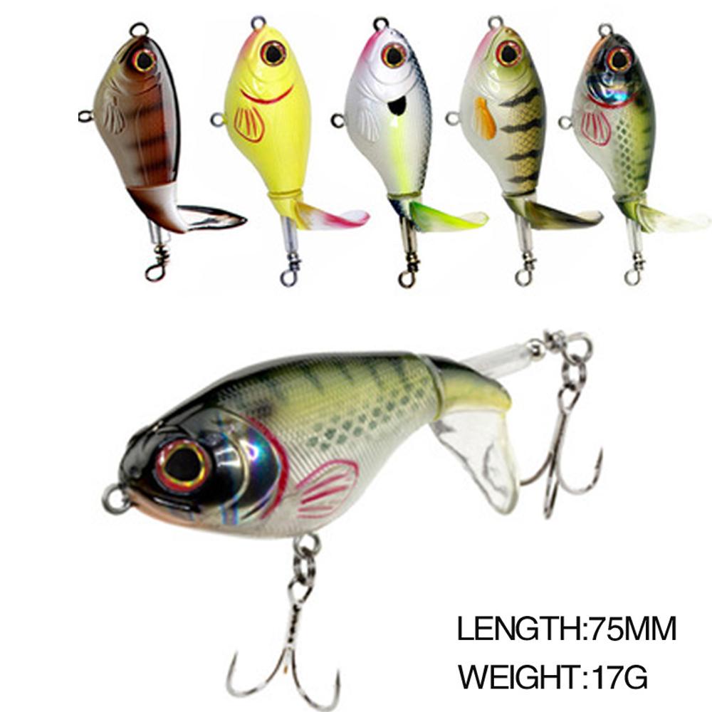 LET Mồi Câu Cá Giả 2 Phần Có Mắt 3D