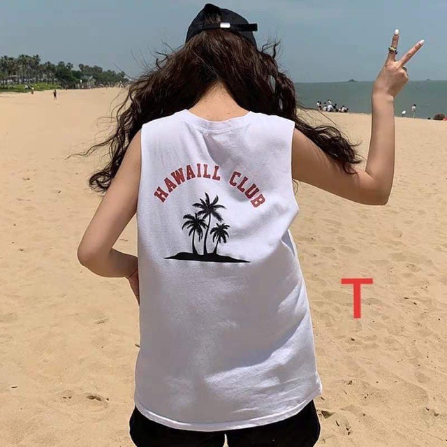 [FREESHIP ĐƠN TỪ 50K] Áo tanktop Hawaill DTR0320