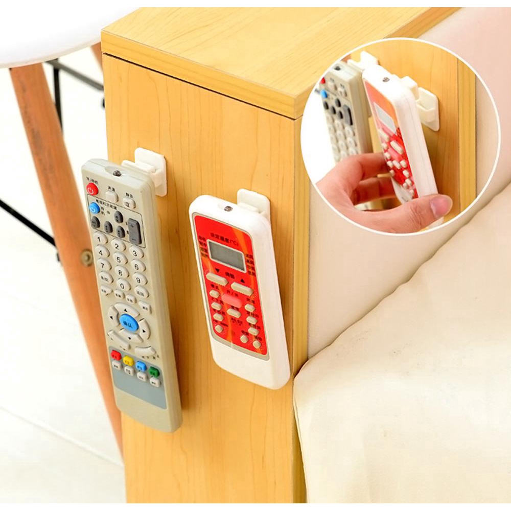 Set 4 móc treo bộ điều khiển từ xa gắn tường tiện dụng